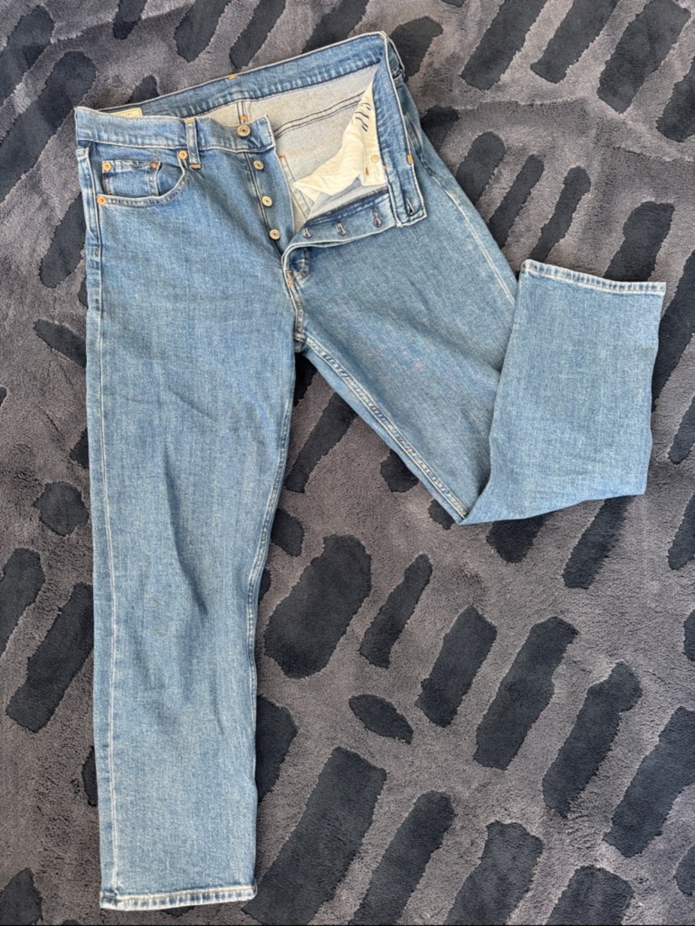 GAP Light Blue Straight-Leg Women's Jeans